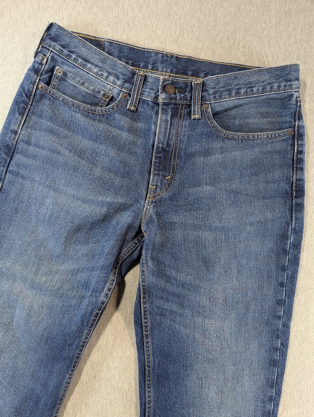 Levi's 514 Straight Fit Jeans Men's 34 X 32 Blue